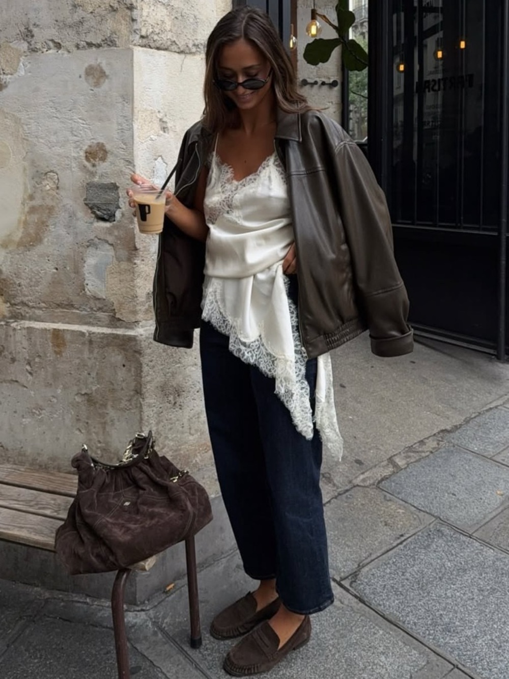 TREND NEW  ZARA FAUX LEATHER HIGH COLLAR BOMBER JACKET 
🚨FIRM PRICE NO DISCOUNT - Picture 2 of 16
